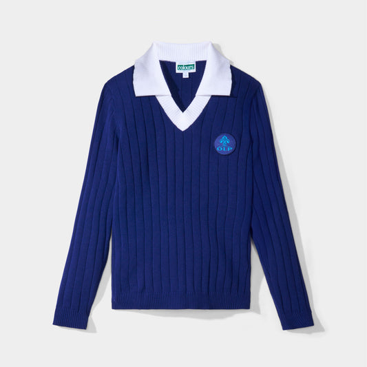 AOLP Two-fer Pullover Navy