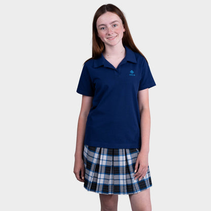 AOLP Plaid Pleated Skirt with Bike Shorts