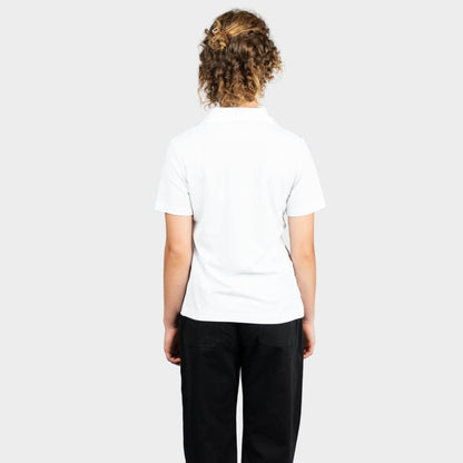 AOLP Breezy Tailored Short Sleeve Polo White