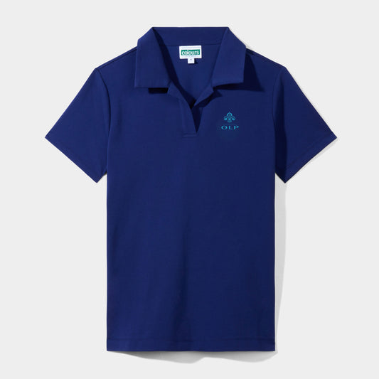 AOLP Modern Short Sleeve Polo Navy