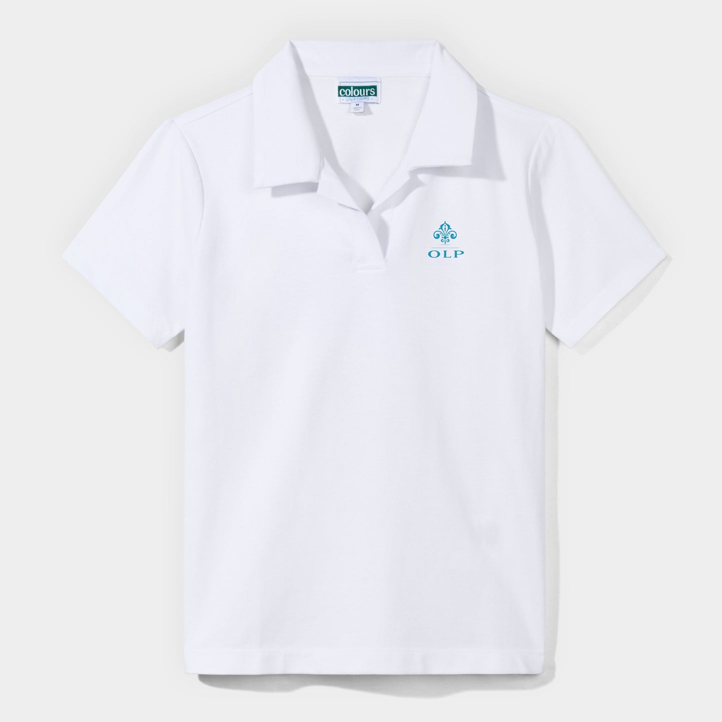 AOLP Modern Short Sleeve Polo White