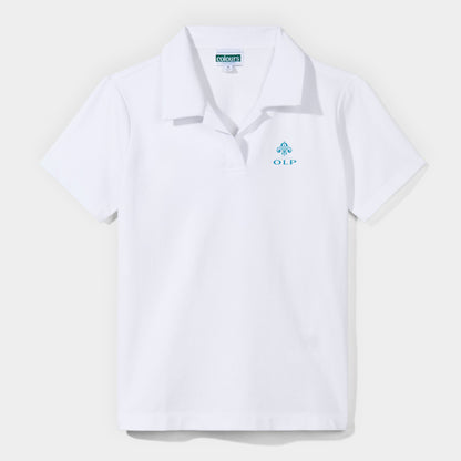 AOLP Modern Short Sleeve Polo White