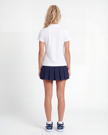 AOLP Modern Short Sleeve Polo White