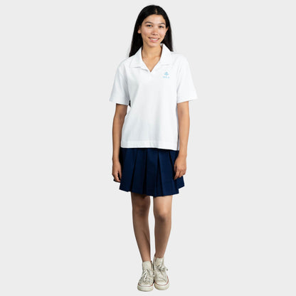AOLP Pleated Skirt with Bike Shorts Navy