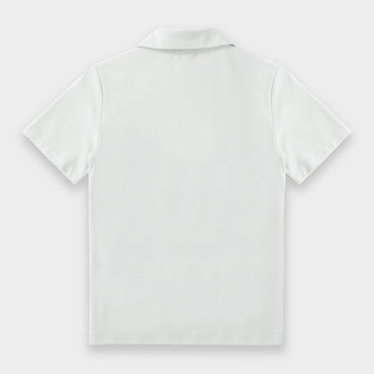 Archer Breezy Tailored Short Sleeve Polo Stone