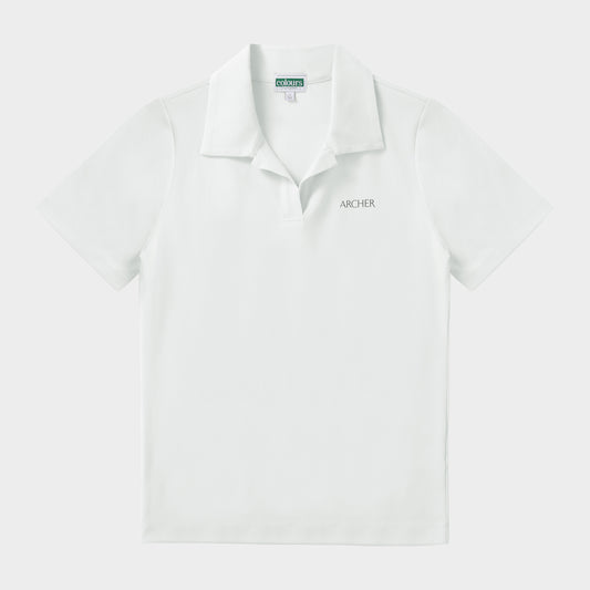 Archer Breezy Tailored Short Sleeve Polo Stone
