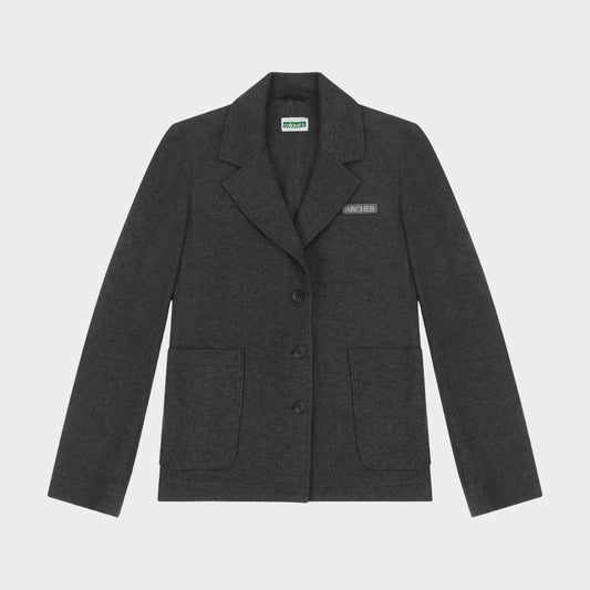 Archer Preppy Blazer Charcoal