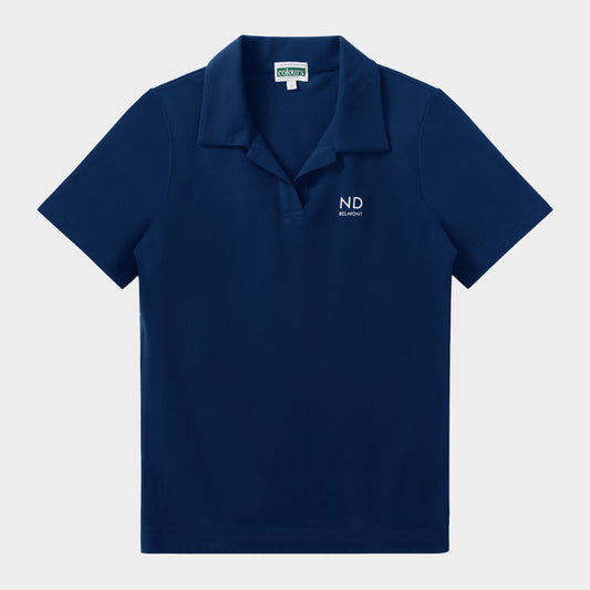 NDB Breezy Tailored Short Sleeve Polo Navy