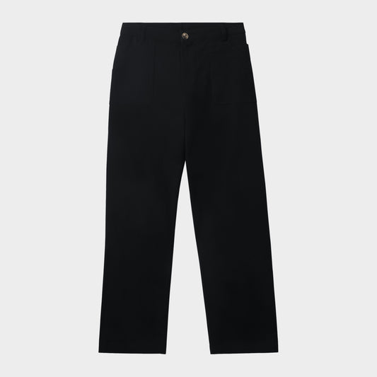Campus Chinos Black