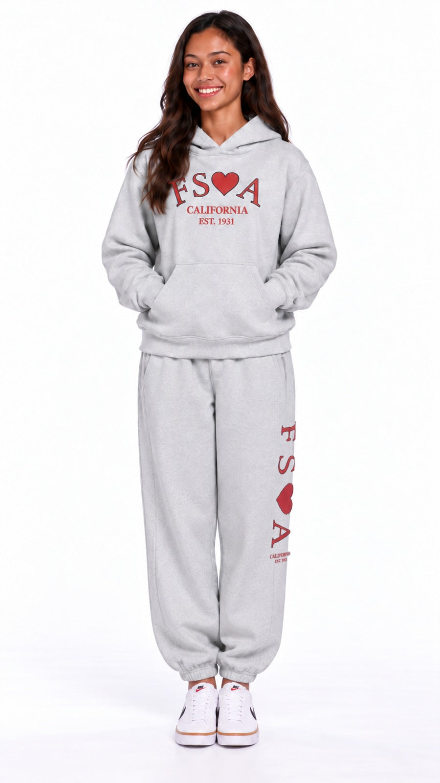 FSHA Plush Sweatpants Heather Grey