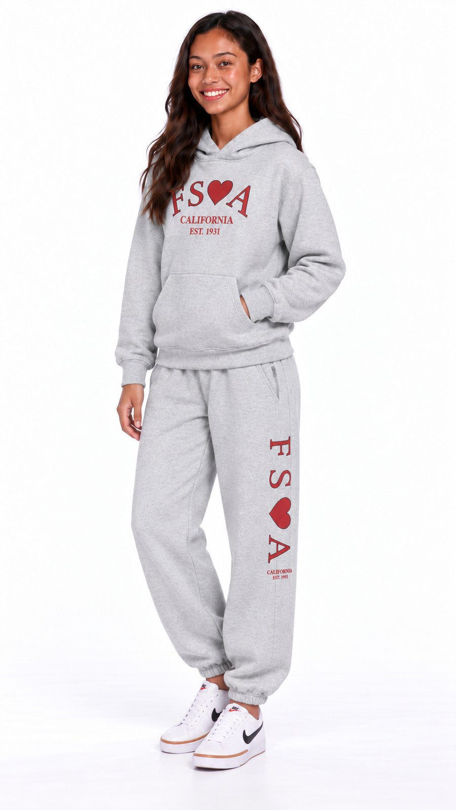 FSHA Plush Sweatpants Heather Grey