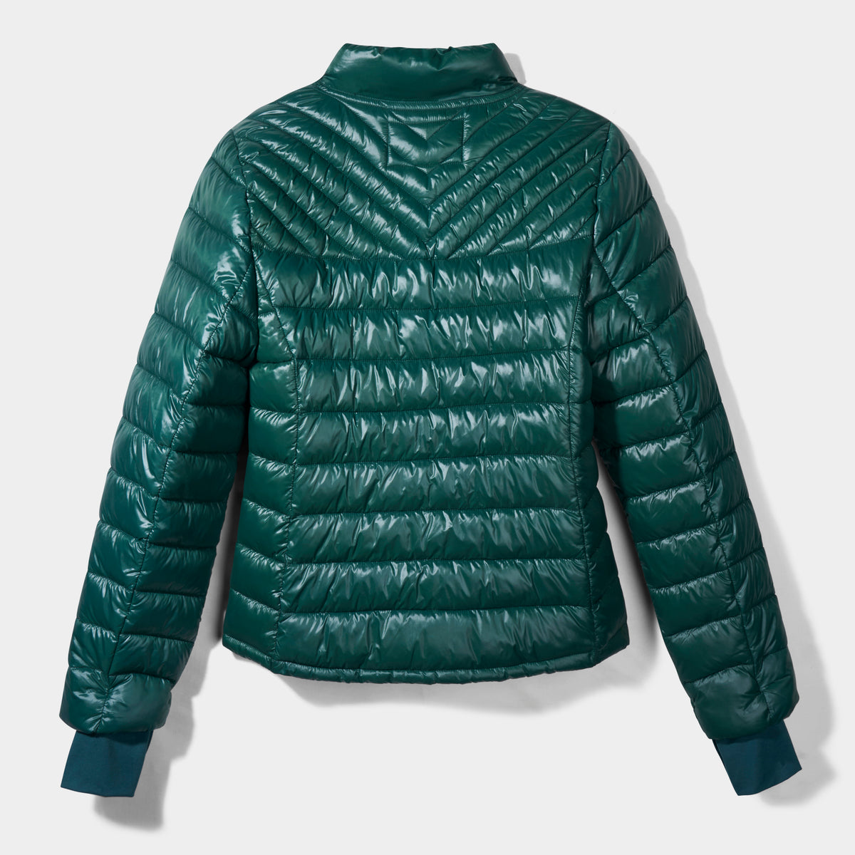 FSHA Hi-Gloss Puffer Jacket Green