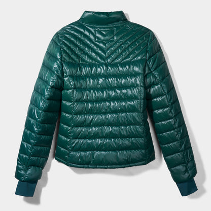 FSHA Hi-Gloss Puffer Jacket Green