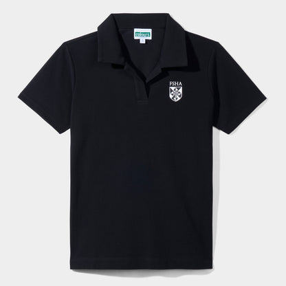 FSHA Modern Short Sleeve Polo Black