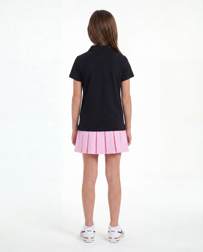 FSHA Modern Short Sleeve Polo Black