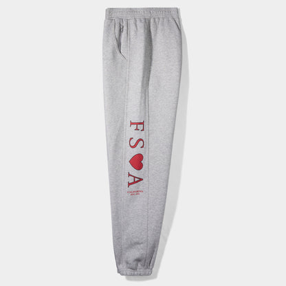 FSHA Plush Sweatpants Heather Grey