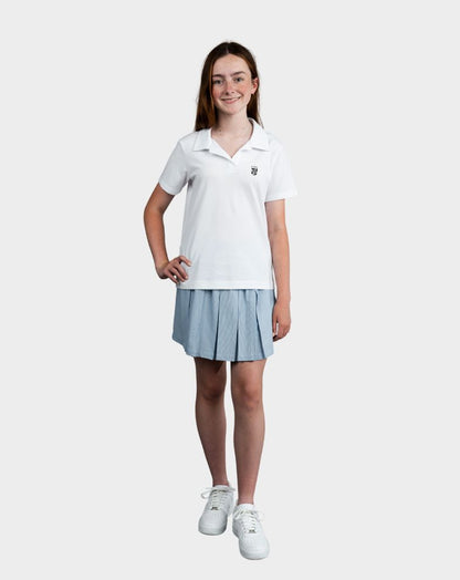 FSHA Relaxed Short Sleeve Polo White