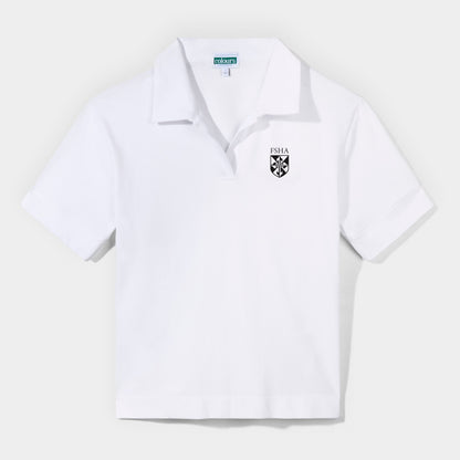 FSHA Relaxed Short Sleeve Polo White