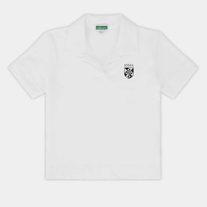 FSHA Relaxed Short Sleeve Polo White