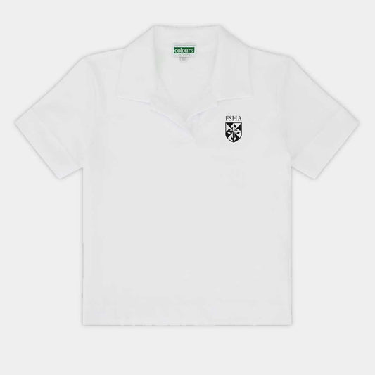 FSHA Relaxed Short Sleeve Polo White