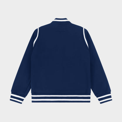 NDB Fleece Varsity Jacket Navy