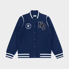 NDB Fleece Varsity Jacket Navy