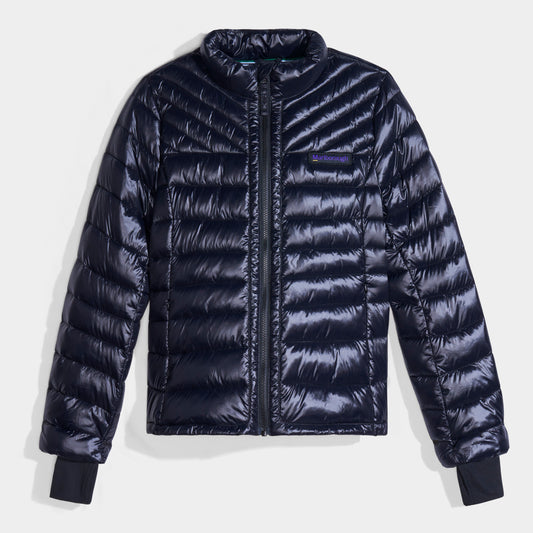 Marlborough Hi-Gloss Puffer Jacket Black