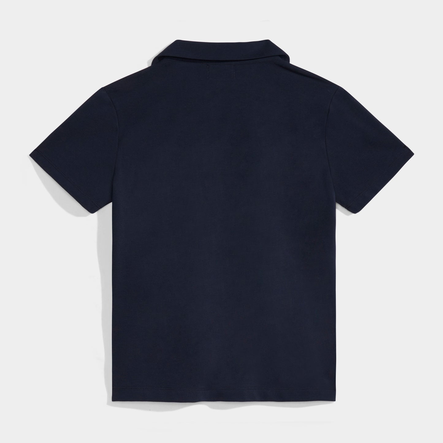 Regina Dominican Modern Short Sleeve Polo Black