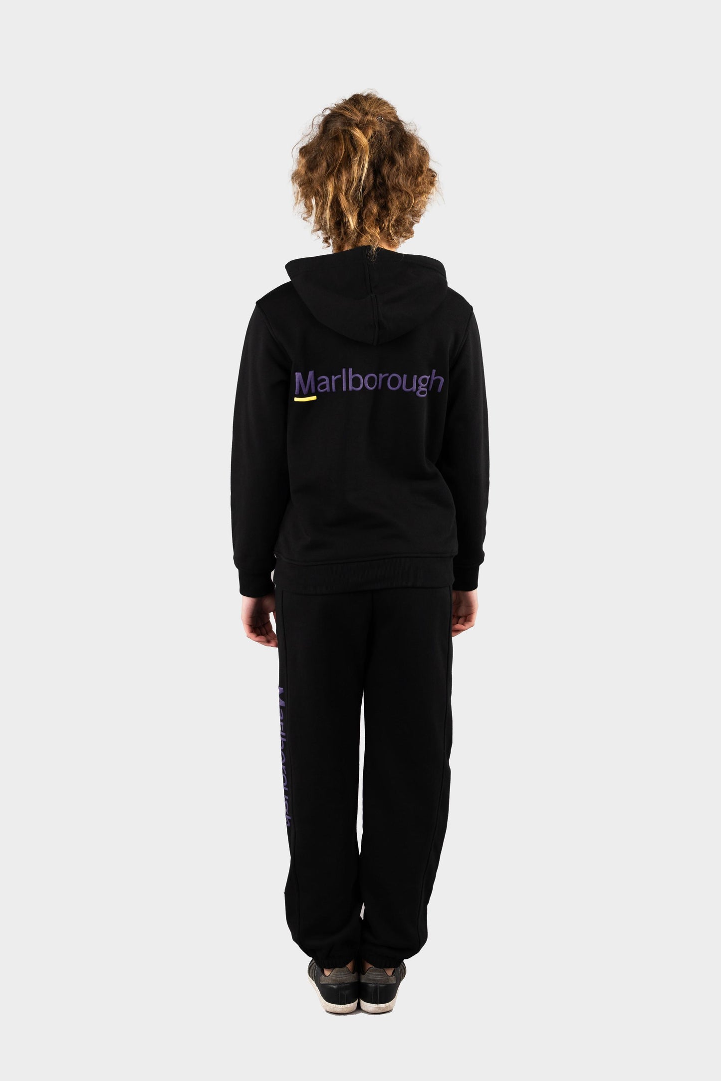 Marlborough Plush Hoodie Black