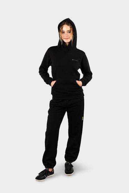 Marlborough Plush Hoodie Black