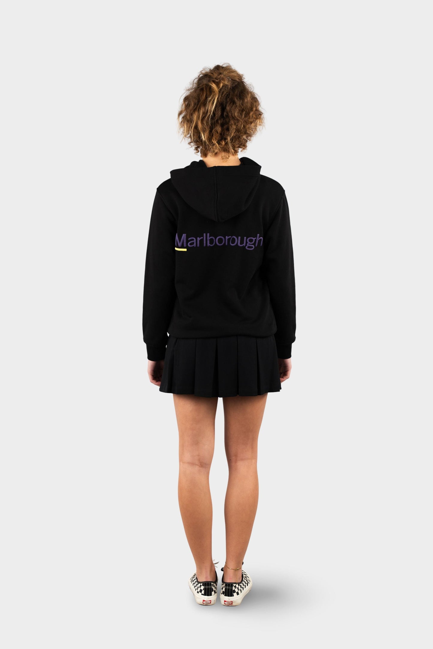 Marlborough Plush Hoodie Black