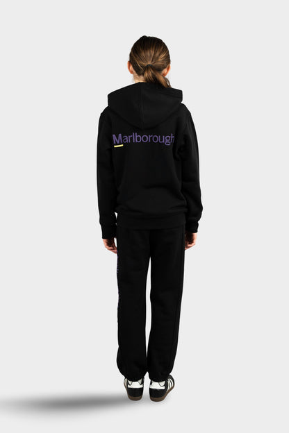 Marlborough Plush Hoodie Black