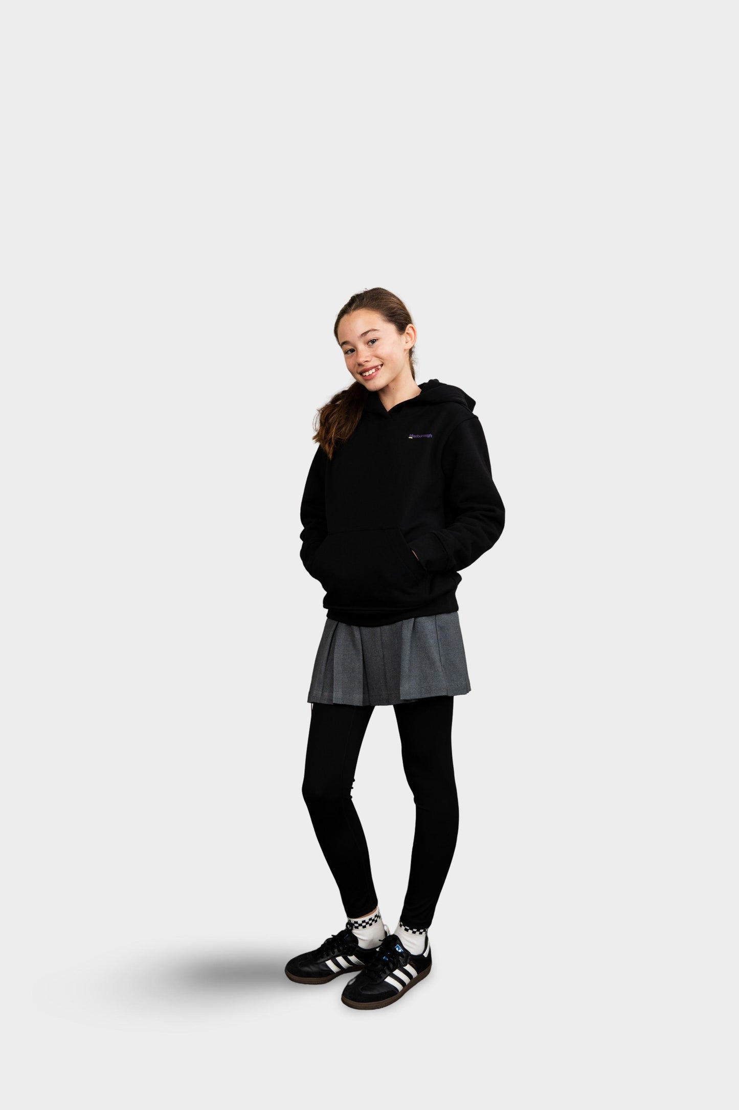 Marlborough Plush Hoodie Black