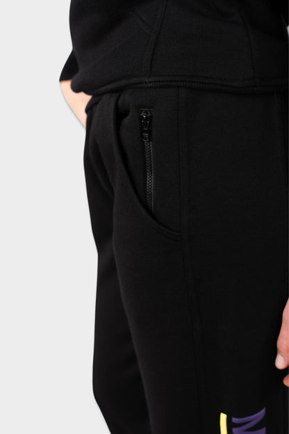 Marlborough Plush Sweatpants Black