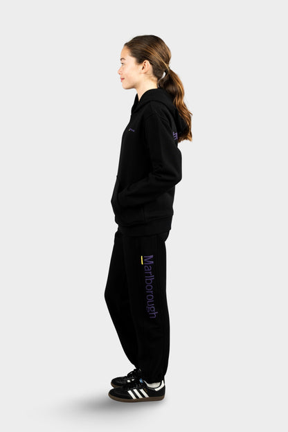 Marlborough Plush Sweatpants Black