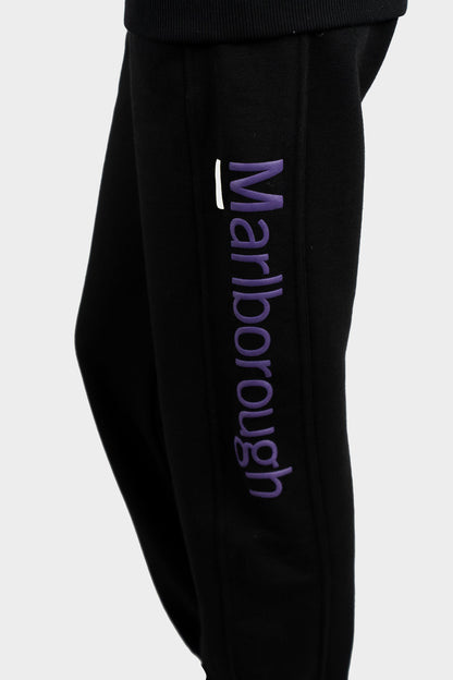 Marlborough Plush Sweatpants Black