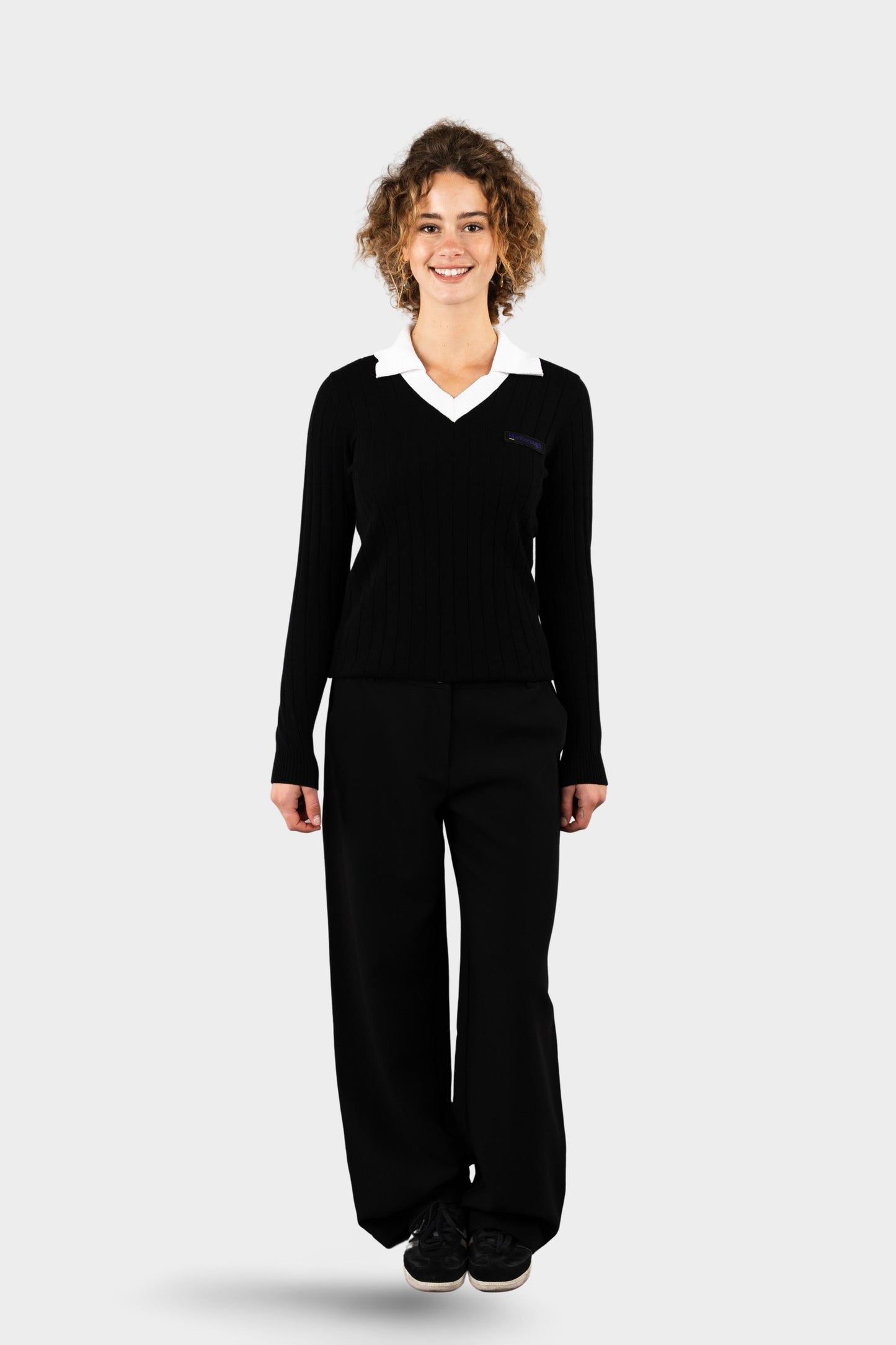 Marlborough Slouchy Track Trouser Black