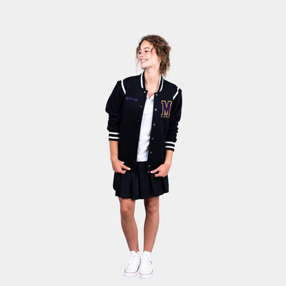 Marlborough Pleated Skirt with Bike Shorts Black