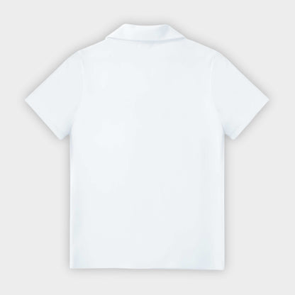 Marlborough Breezy Tailored Short Sleeve Polo White