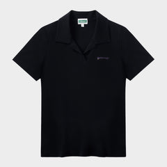 Marlborough Breezy Tailored Short Sleeve Polo Black