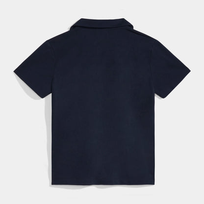 Marlborough Modern Short Sleeve Polo Black