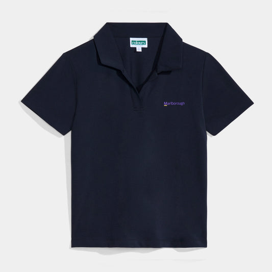 Marlborough Modern Short Sleeve Polo Black