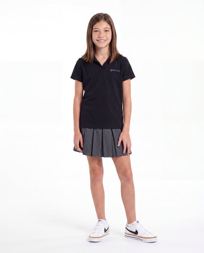 Marlborough Modern Short Sleeve Polo Black