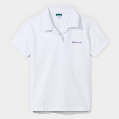 Marlborough Modern Short Sleeve Polo White