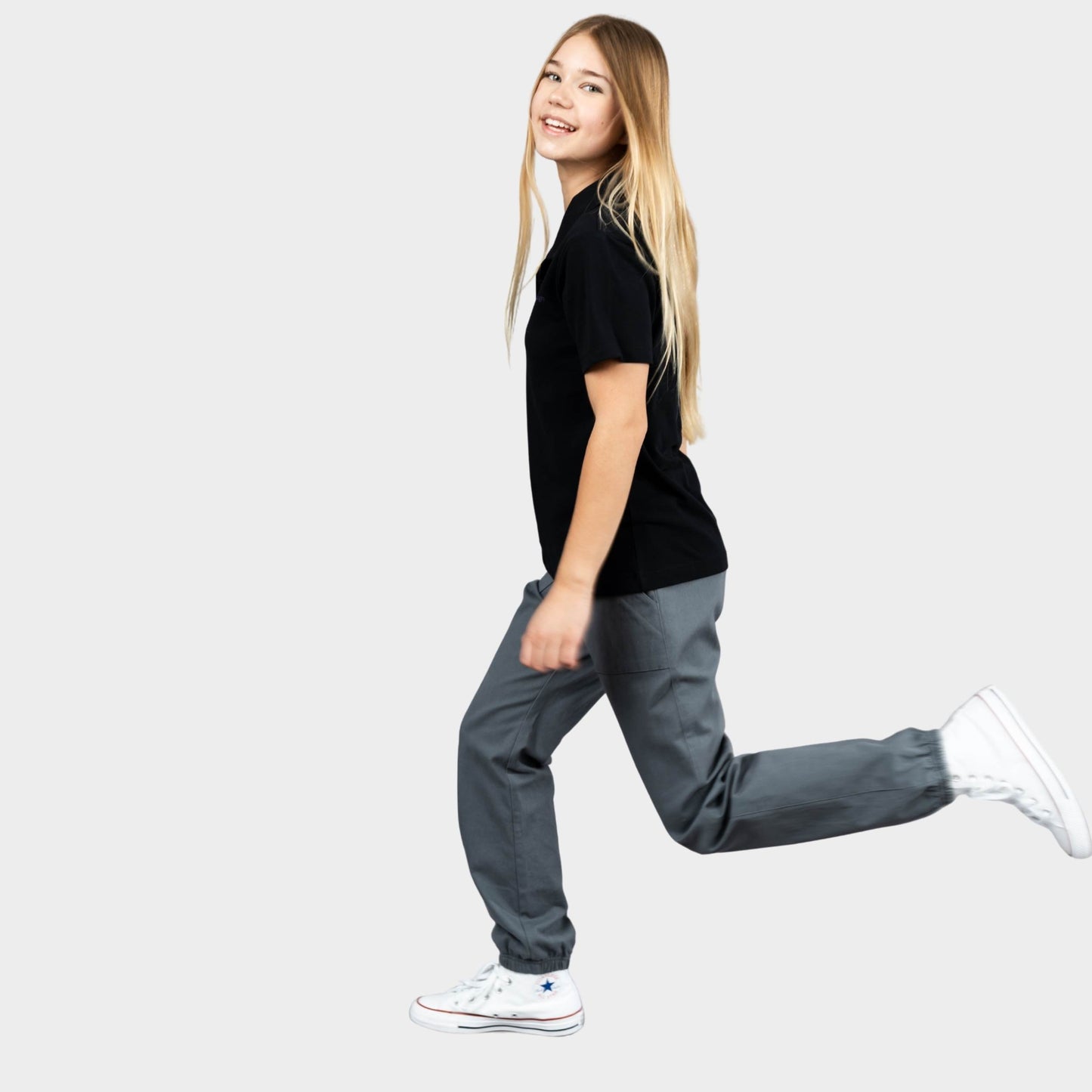 Marlborough Twill Joggers Dark Grey