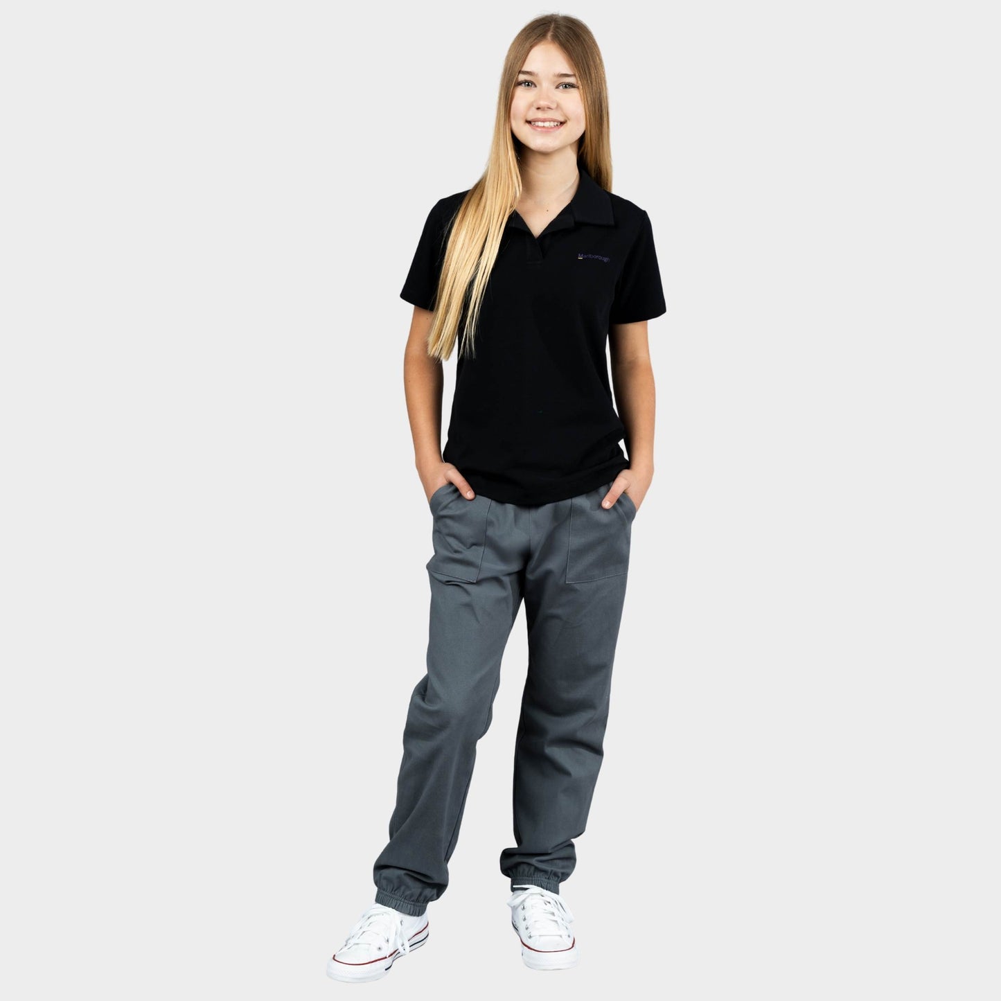 Marlborough Twill Joggers Dark Grey