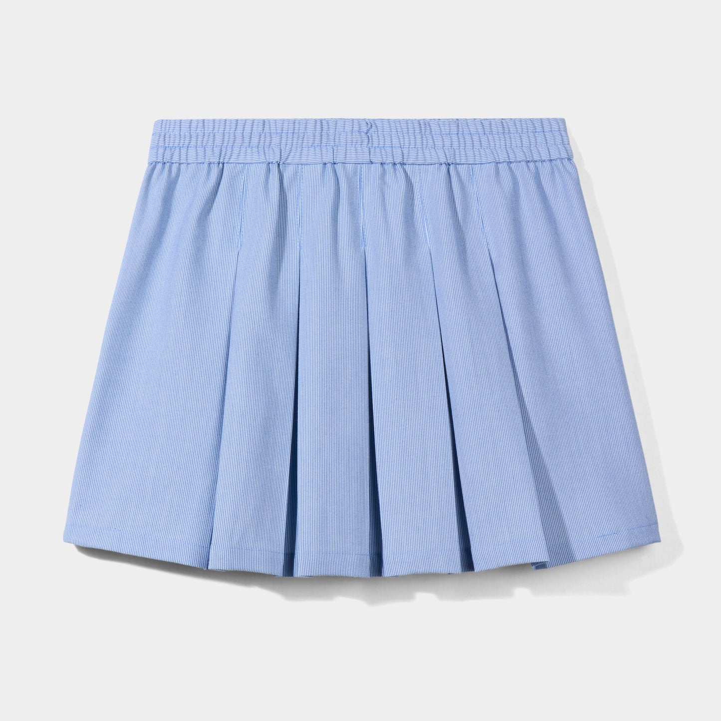 Modern Pin Feather Skirt Blue