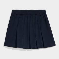 Modern Pleated Skirt Black