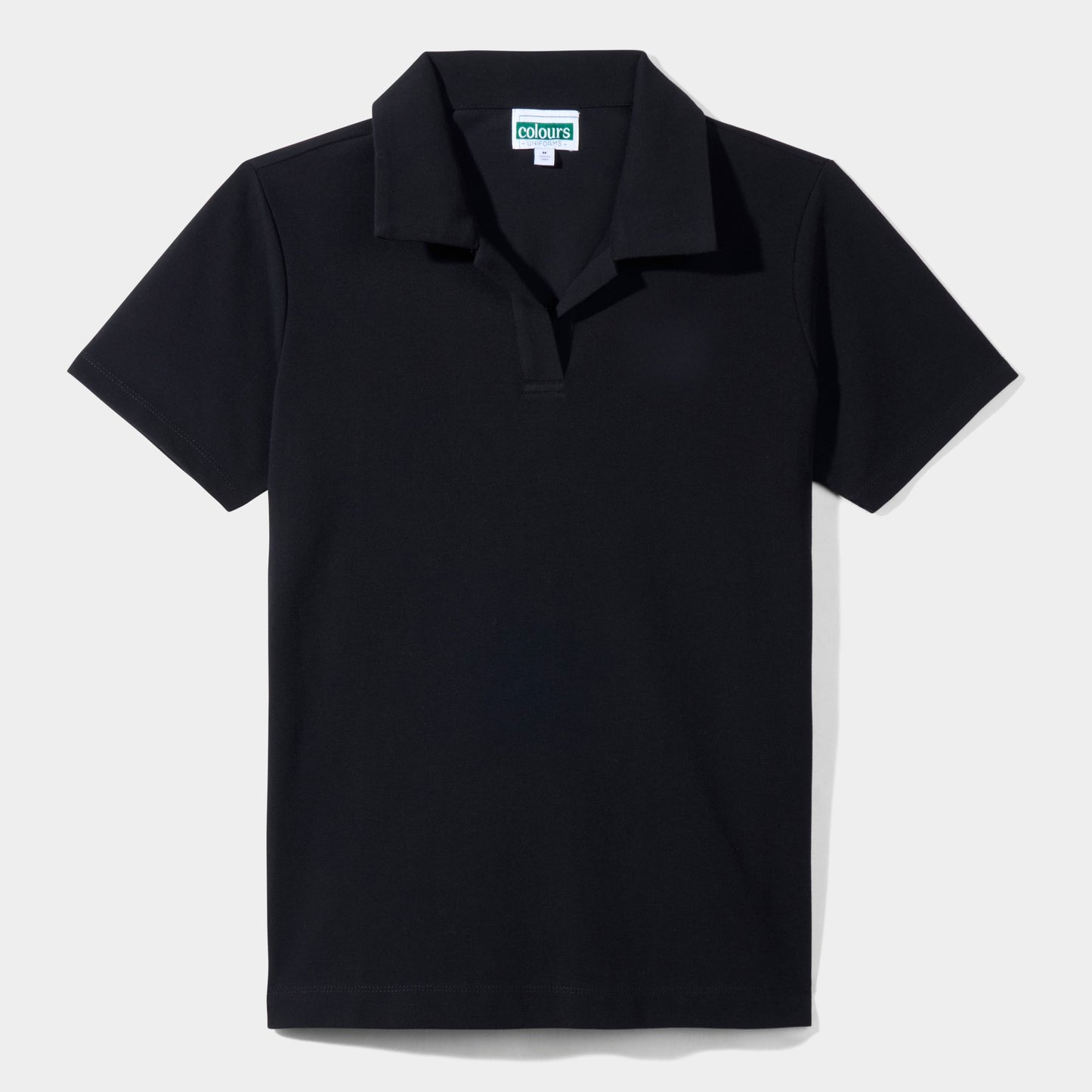 Modern Short Sleeve Polo Black