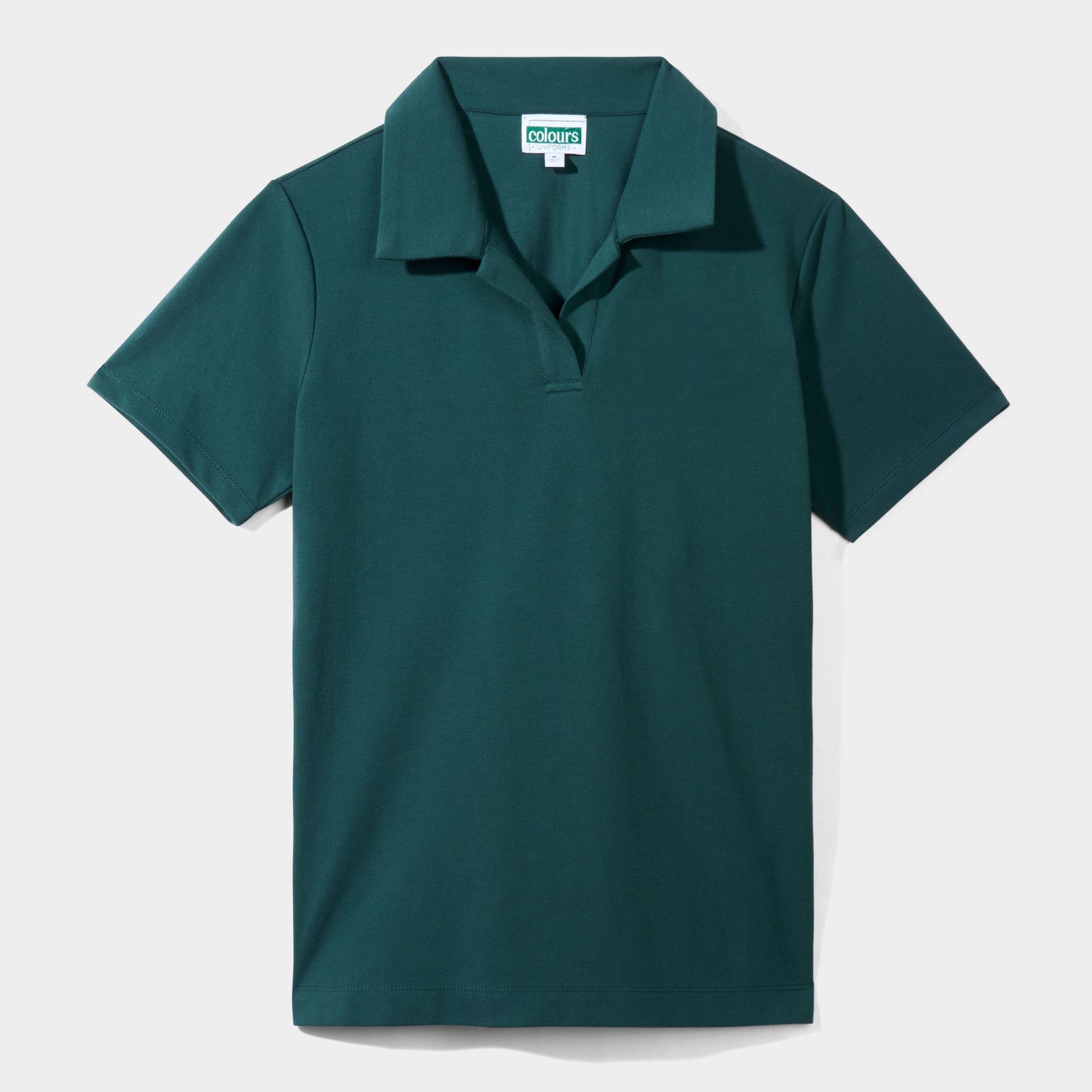 Modern Short Sleeve Polo Green